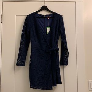 Lilly Pulitzer Tiki Wrap Romper NWT